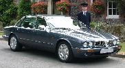 Right side of car with chauffeur