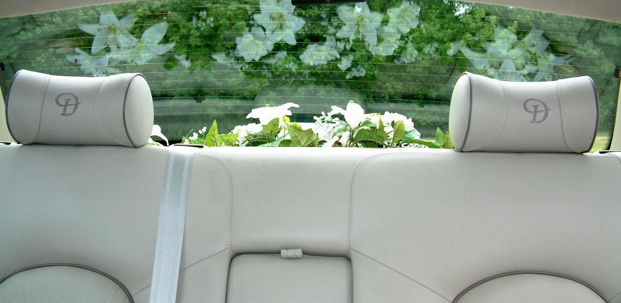 Flowers in the rear window